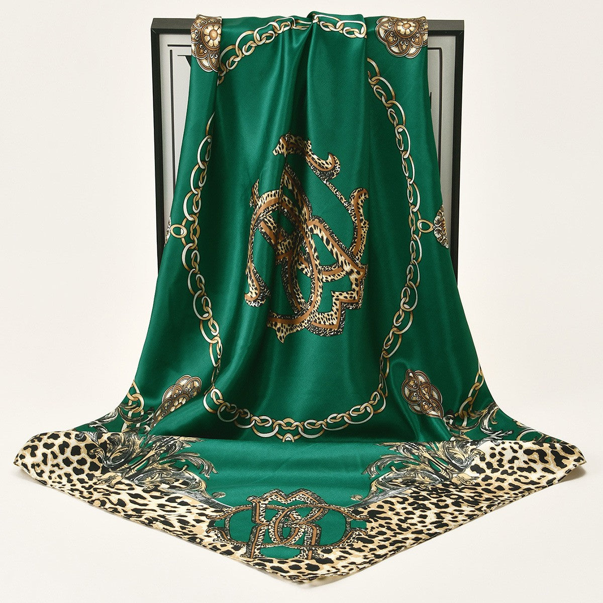 Aurea Satin Square Scarf