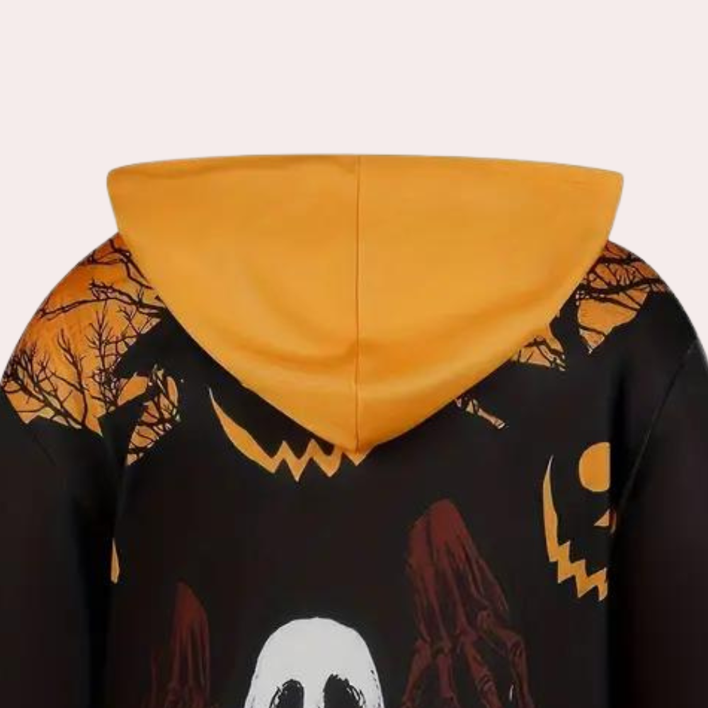 Robe à capuche confortable et chaude pour des nuits d'Halloween stylées