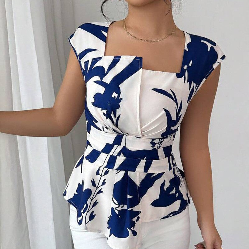 Alira Botanical Sleeveless Top