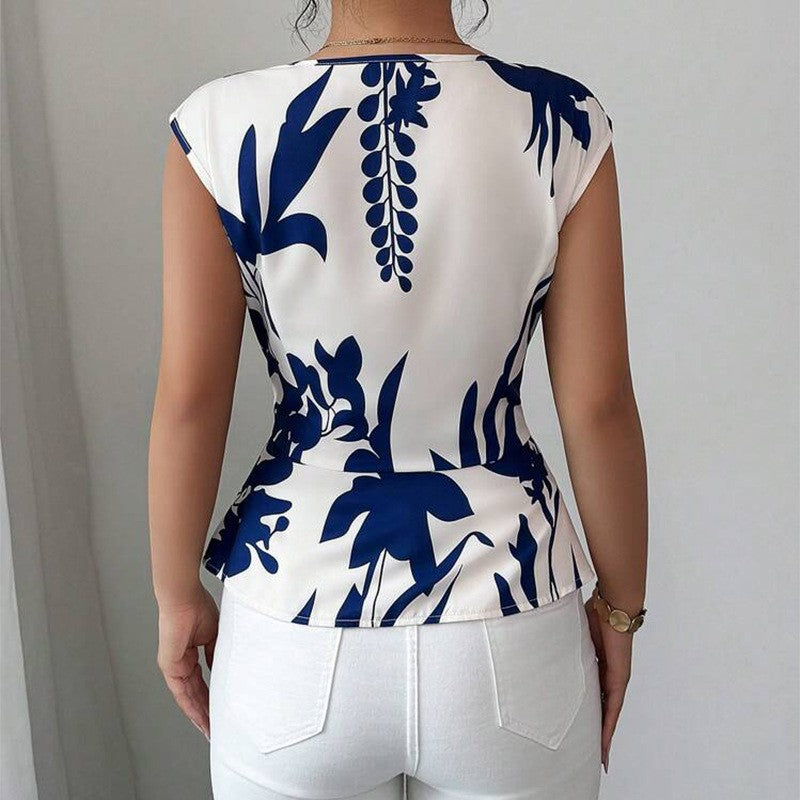 Alira Botanical Sleeveless Top