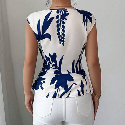 Alira Botanical Sleeveless Top