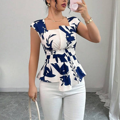 Alira Botanical Sleeveless Top