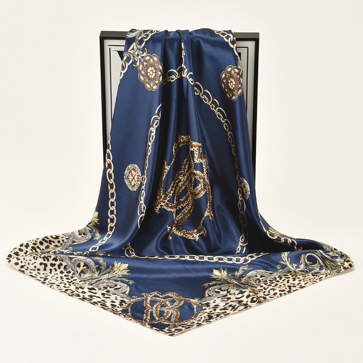 Aurea Satin Square Scarf