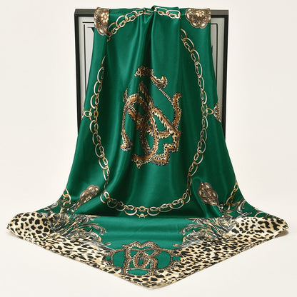 Aurea Satin Square Scarf