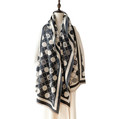 Celestia Winter Tassel Scarf