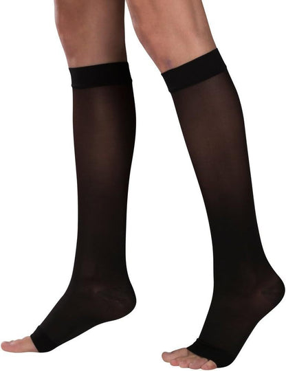 Elara Sheer Compression Stockings