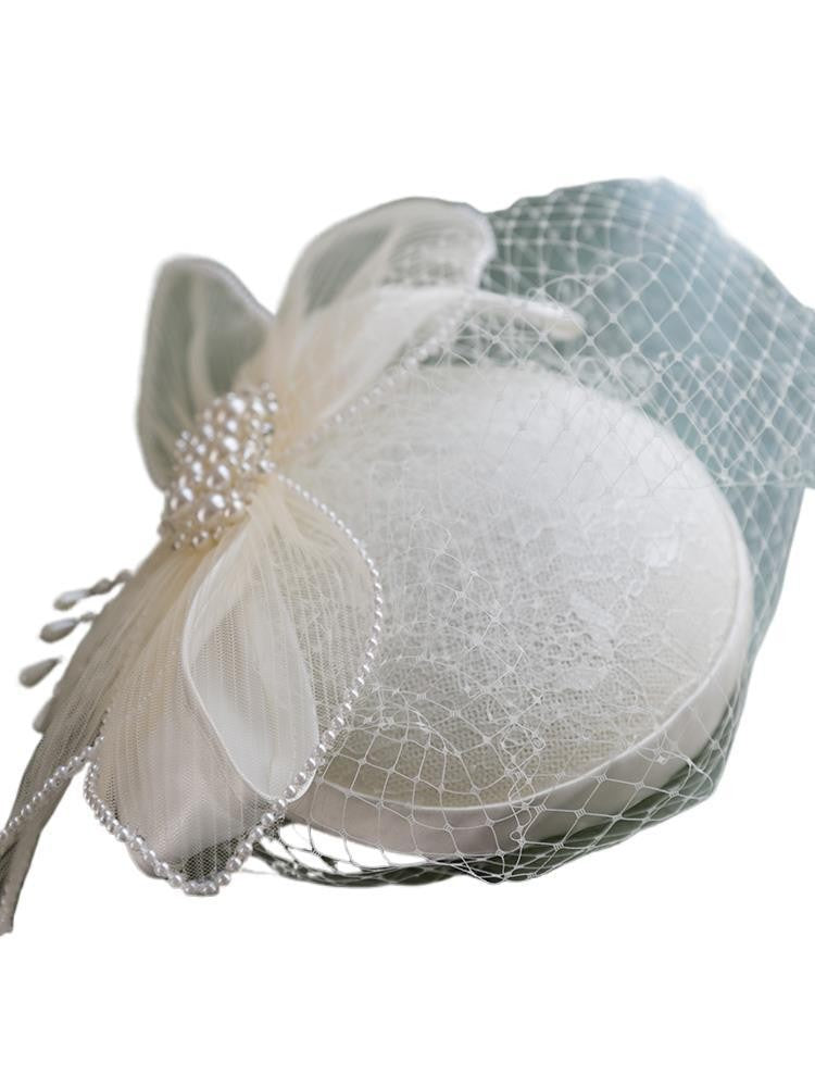 Evora Pearl Fascinator