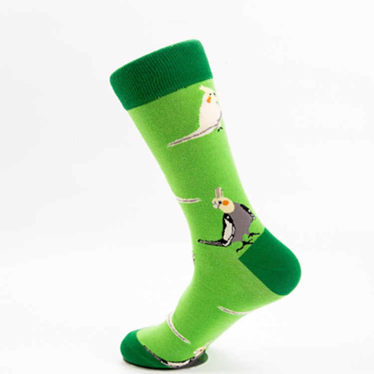 Floralis Cotton Crew Socks