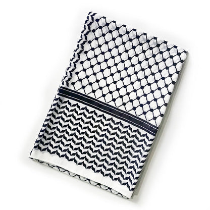 Liora Chiffon Plaid Scarf