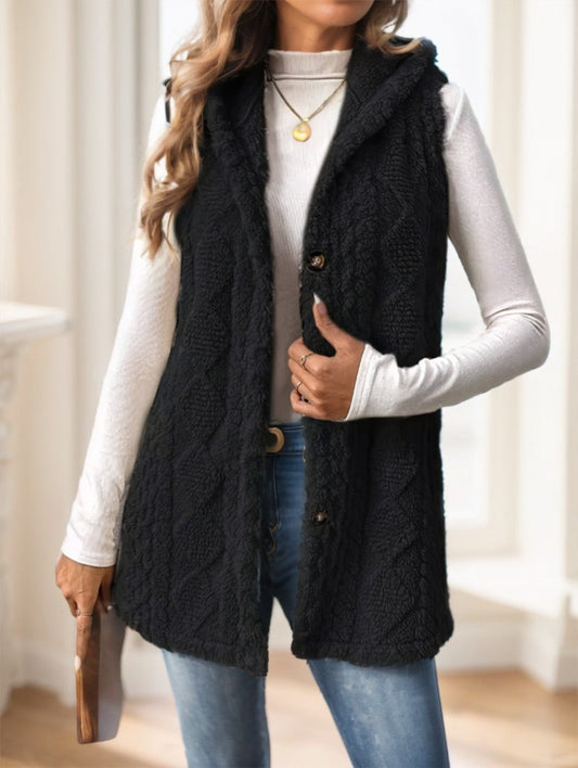 Liora Fleece Hooded Vest