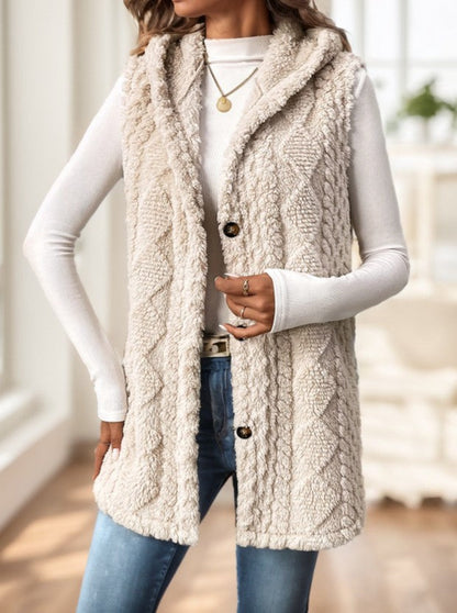 Liora Fleece Hooded Vest
